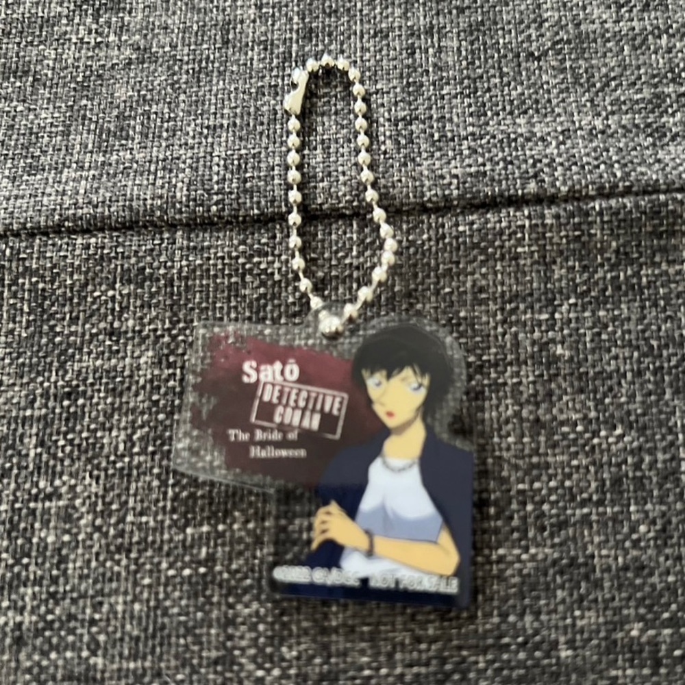 🔥🌟3/$15 Detective Conan Charm keychain from Japan